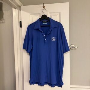 Polo Golf Ralph Lauren Blue Lislé Polo 2016 PGA Baltusrol Size L